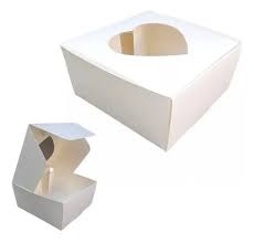 CAJA BL VISOR CORAZON BLANCA 10X10X5