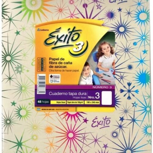 CUADERNO EXITO FANTASIA Nº3 T/D 48HJ LISO