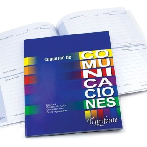 CUADERNO DE COMUNICACIONES TRIUNFANTE X 24 HJS.*OF