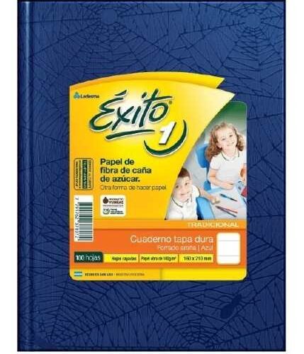 CUADERNO EXITO Nº 1 T/D X 100 AZUL RAYADO