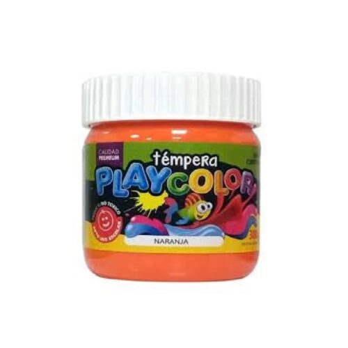 TEMPERA POTE X 250GR "NARANJA"