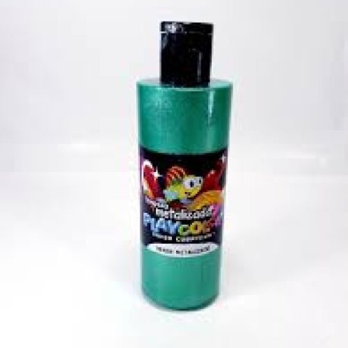 TEMPERA BOTELLITA METAL X 190 GR. VERDE