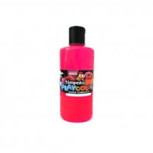 TEMPERA FLUO BOTELLA X 700 GR "ROSA"