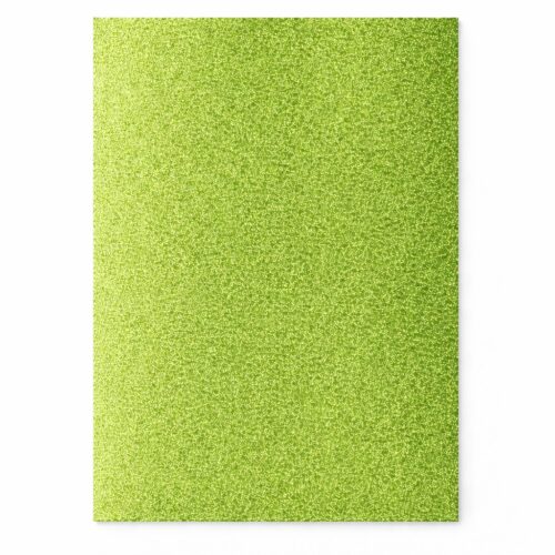 GOMA EVA SUPER GLITTER VERDE MANZANA 45 X 60 CM