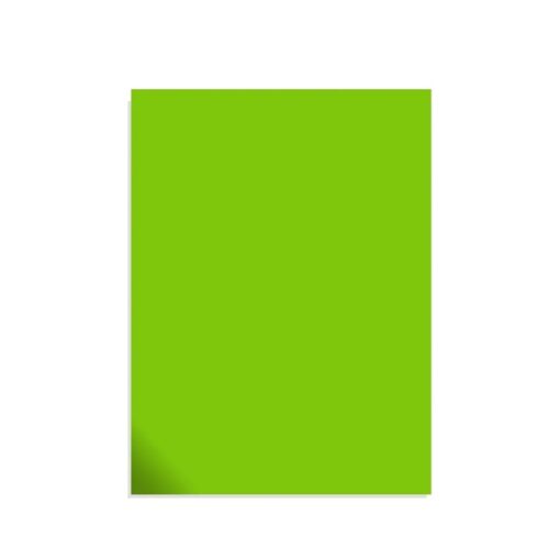 CARTULINA VERDE MANZANA X UNIDAD