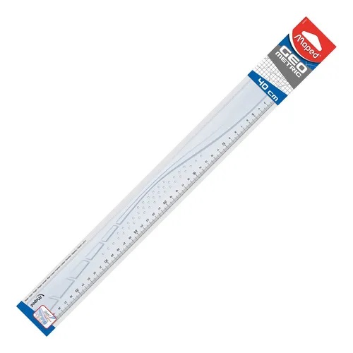 REGLA MAPED 40 CM GEO METRIC