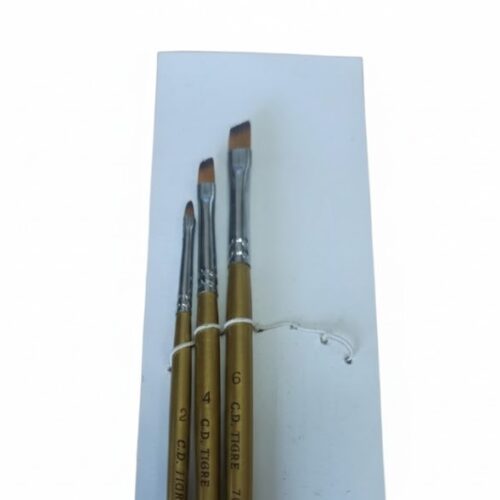 PINCEL 704 TIGRE X 3 UNI  Nº 6, 4, 2