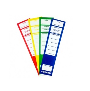 LOMO AUTOADH. X 20U COLOR P/ BIBLIORATO           