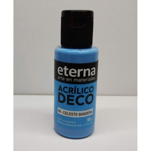 ACRILICO ETERNA 50MLCELESTE BANDERA