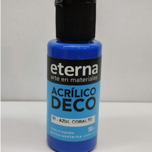ACRILICO ETERNA 50ML AZUL COBALTO