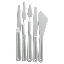 ESPATULA PLASTICA X 5 COD. BLANCAS 2004