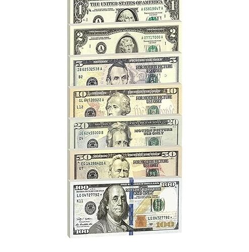 BILLETES EN TIRA DOLAR