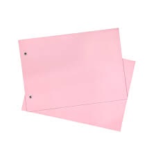 CARPETA Nº 5 PVC PASTEL ROSA 2 TAPAS