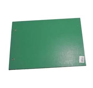 CARPETA Nº 5 CARTONE PVC VERDE OSCURO
