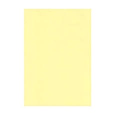 CARTULINA "PASTEL" AMARILLA X UNIDAD