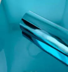 CARTULINA "METALIZADA" CELESTE X UNIDAD