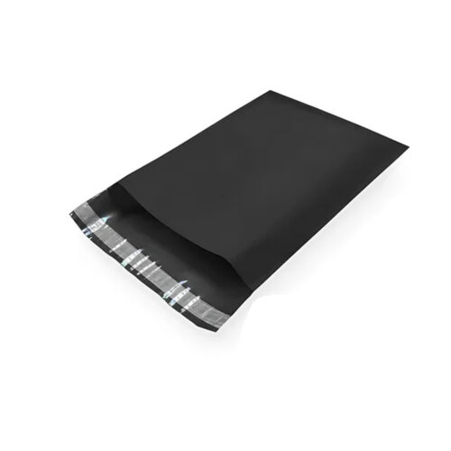 BOLSA ECOMMERCE NEGRAS C/ADHESIVO 20X30  X50