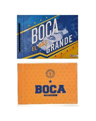 CARPETA Nº 5 CARTONE BOCA JRS. 2 TAPAS