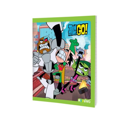 CUADERNO 16X21 T/F 48HJ RAY JOVENES TITANES