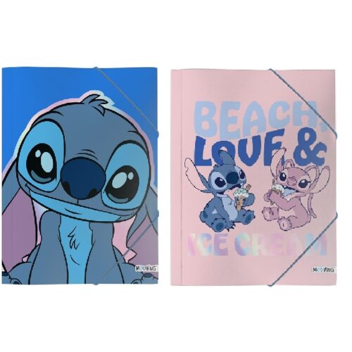 CARPETA 3 SOLAPAS C/ELAST MOOVING STITCH