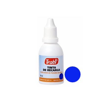 TINTA TRABI P/ MARCADOR DE PIZARRA 30ML AZUL