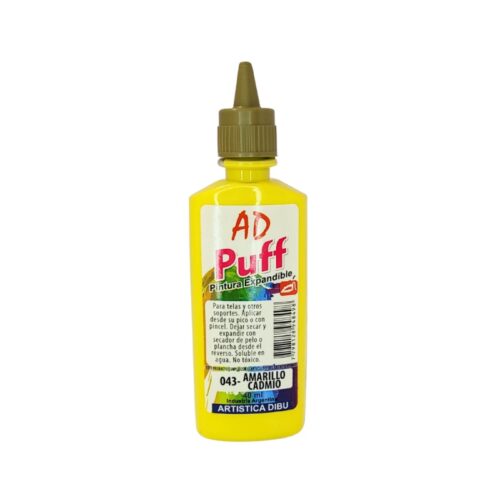 PINTURA PUFF AD 40ML AMARILLO CADMIO