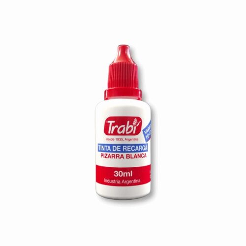 TINTA TRABI P/ MARCADOR DE PIZARRA 30ML ROJO