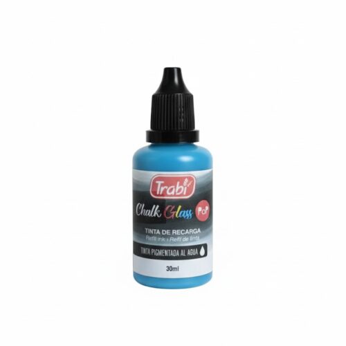 TINTA TRABI P/ MARCADOR TIZA LIQUIDA 30ML CELESTE
