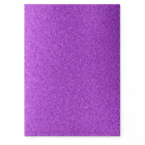 GOMA EVA SUPER GLITTER VIOLETA 45 X 60 CM