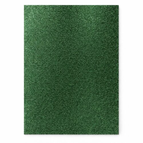GOMA EVA SUPER GLITTER VERDE OSCURO 45 X 60 CM