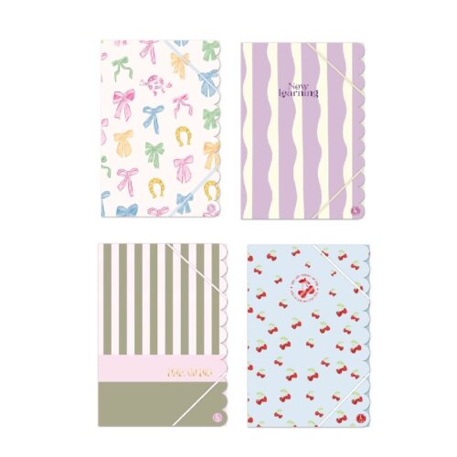 CARPETA 3 SOLAPAS CON ELÁSTICO REYSA OFICIO TRENDY