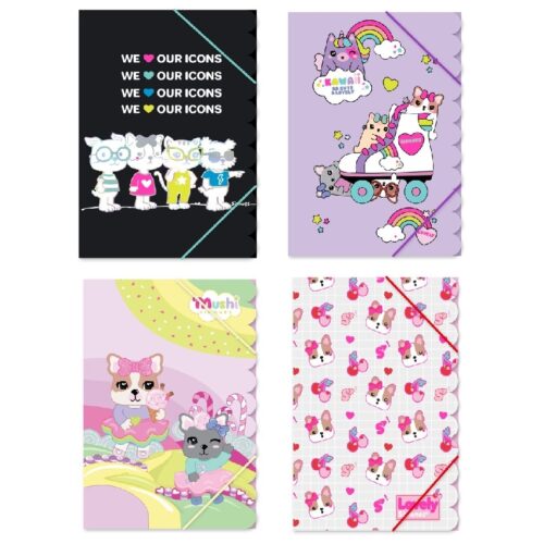 CARPETA 3 SOLAPAS CON ELÁSTICO REYSA OFICIO SIMONE