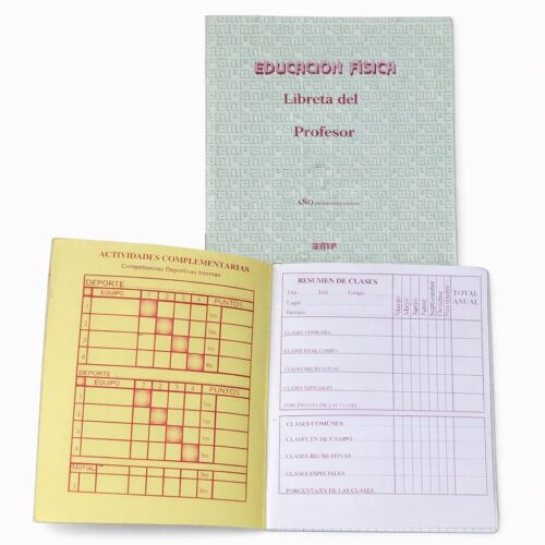 PARTE DIARIO DE EDUC.FISICA X50 4 EF