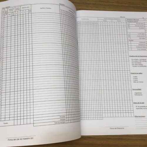 REGISTRO DE ASISTENCIA JARDIN 305