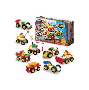 RASTI AUTOS Y CAMIONES 100 PIEZAS 1079