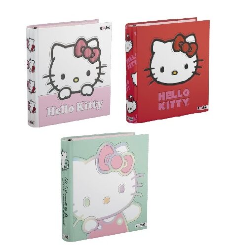 CARPETA 3-A/RED.40MM MOOVING CARTONÉ HELLO KITTY