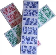 JUEGO FAMILAR BINGO 504 CARTONES