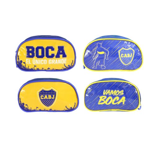 CARTUCHERA DOS CIERRES BOCA JUNIOR BO452/BO453