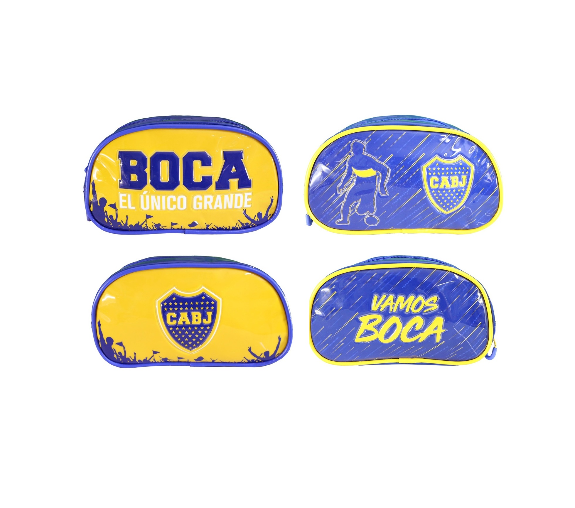 CARTUCHERA DOS CIERRES BOCA JUNIOR BO452/BO453