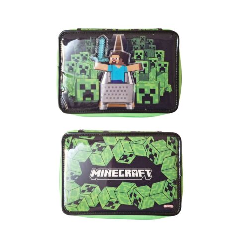 CANOPLA PVC 1 PISO MINECRAFT ART MI530 CON UTILES