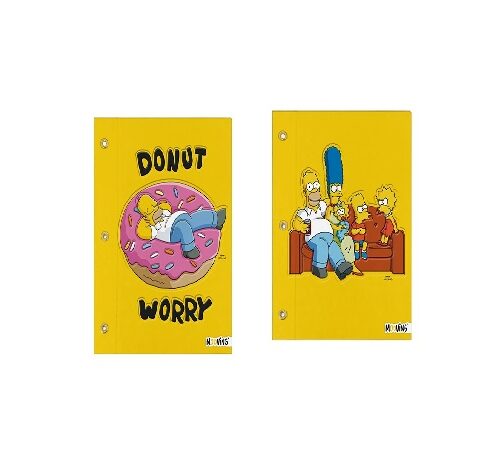 CARPETA Nº 3 MOOVING CARTONÉ SIMPSONS