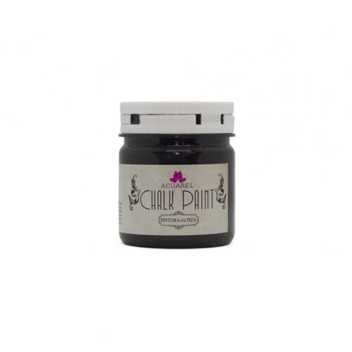PINTURA A LA TIZA ACUAREL NEGRO 200ML