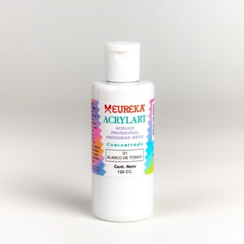 ACRILICO EUREKA X 60CC BLANCO TITANIO