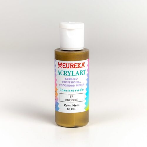 ACRILICO EUREKA X 60CC BRONCE