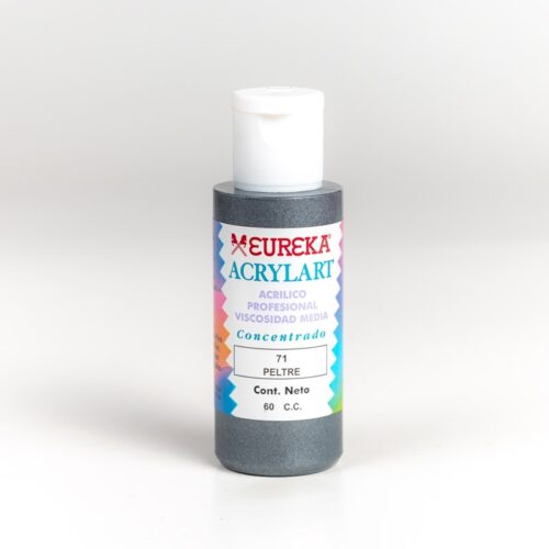 ACRILICO EUREKA X 60CC PELTRE