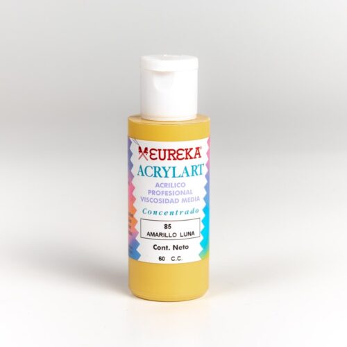 ACRILICO EUREKA X 60CC AMARILLO LUNA