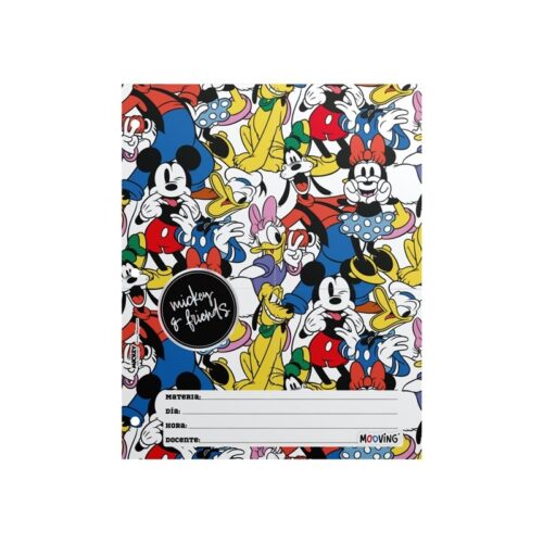 SEPARADOR MATERIA MOOVING CARTA MICKEY AND FRIENDS