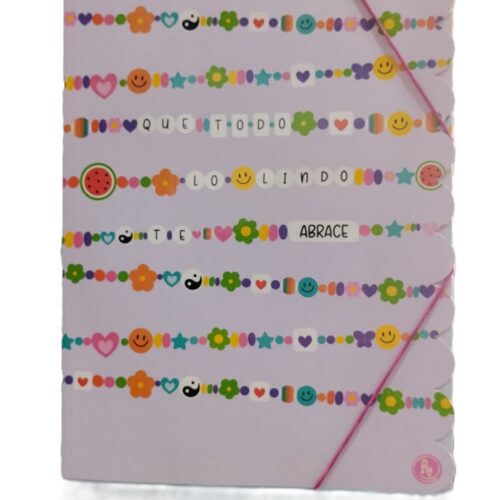 CARPETA 3 SOLAPAS CON ELÁSTICO REYSA OFICIO MC