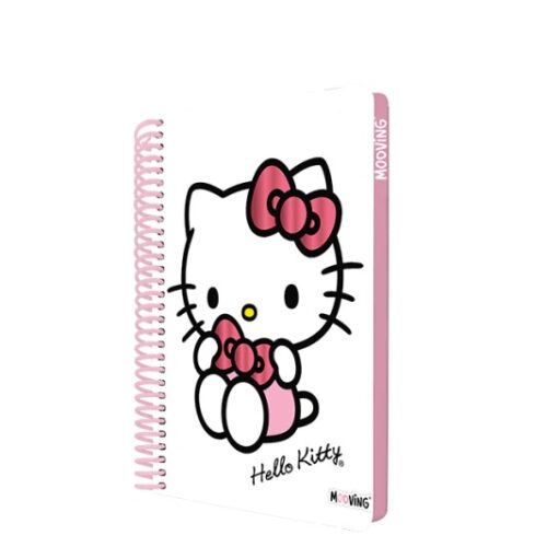 CUADERNO 12 X 14,5 MOOVING POCKET HELLO KITTY