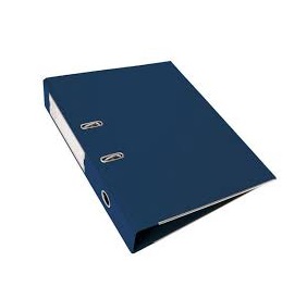 BIBLIORATO  OFICIO AZUL  LOMO ANGOSTO